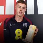 Palmer named England men’s player of the year