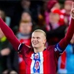 Haaland bate el récord goleador de Noruega