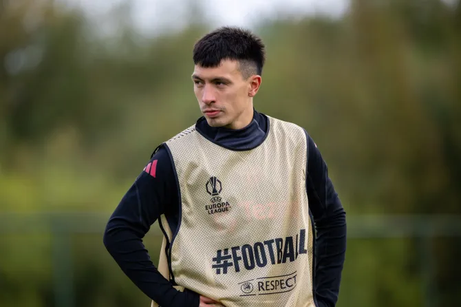 GETTY Manchester United Training Session And Press Conference UEFA Europa League 2024 25 League Ph