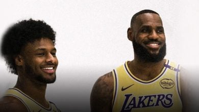 LeBron and Bronny James