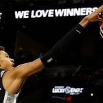 Wembanyama hits 50 points as Spurs beat Wizards